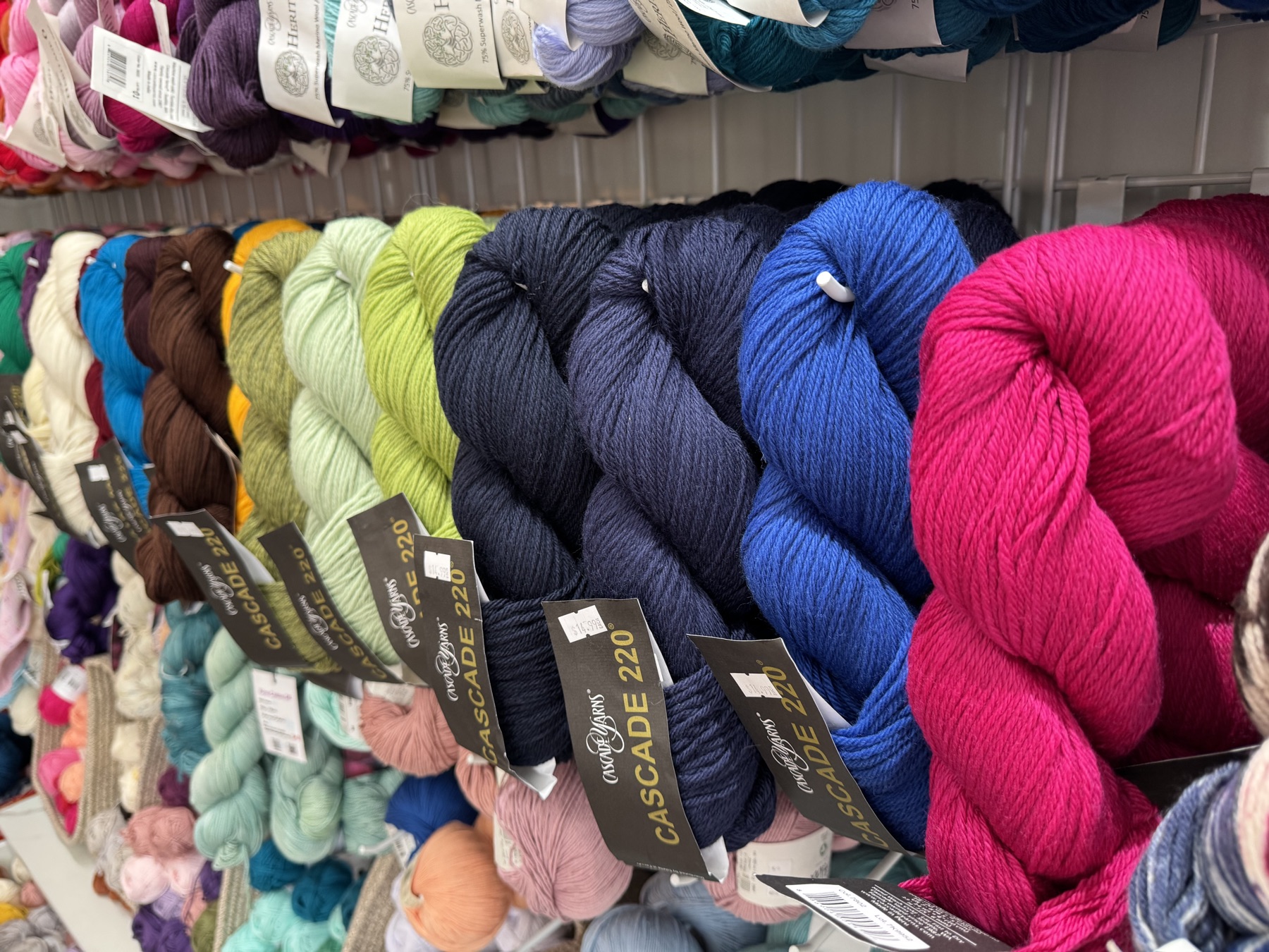 Cascade 220 skeins