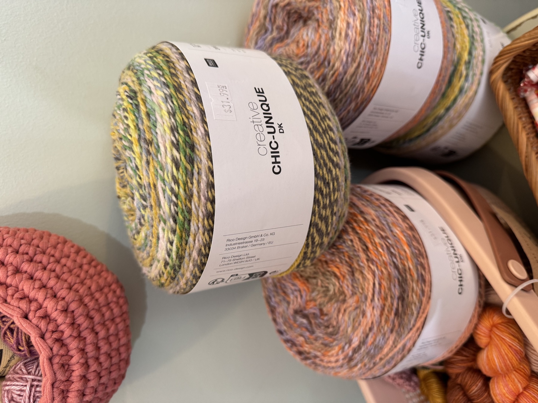 Rico Creative Chic-Unique yarn balls